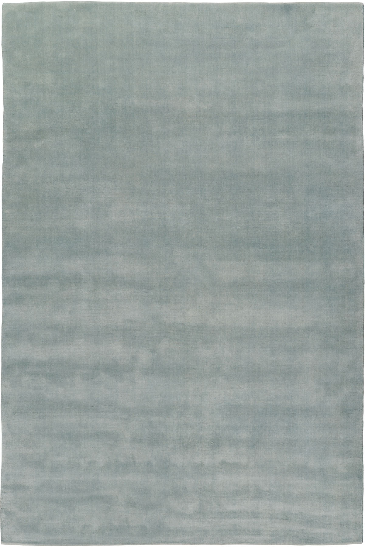 Lots Blue Plain Wool rug by Farrow & Ball - Flatshot White 