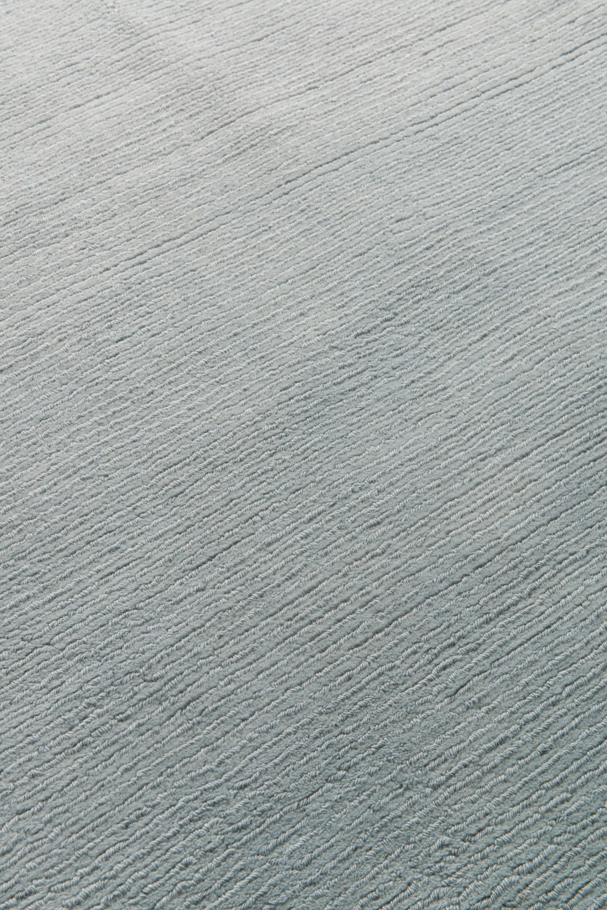 Lots Blue Cut And Loop Stripe rug by Farrow & Ball closeup image