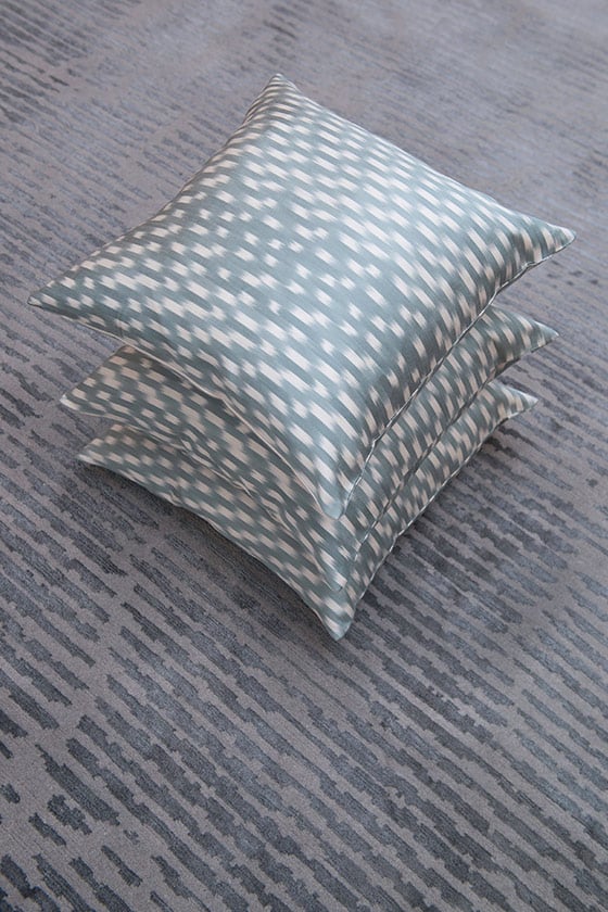 Dash Aqua Cushion by  - Roomset