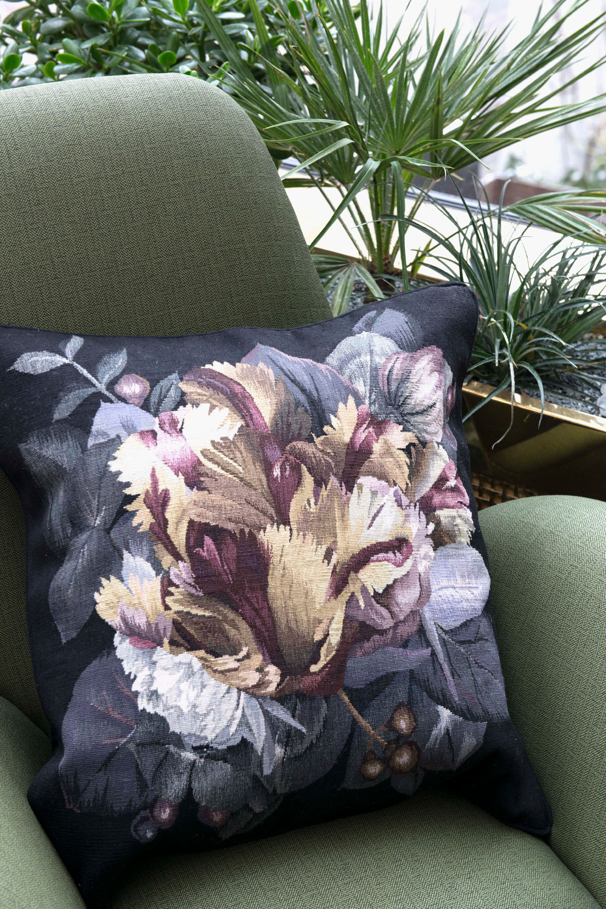 Chiaroscuro Cushion by  - Roomset