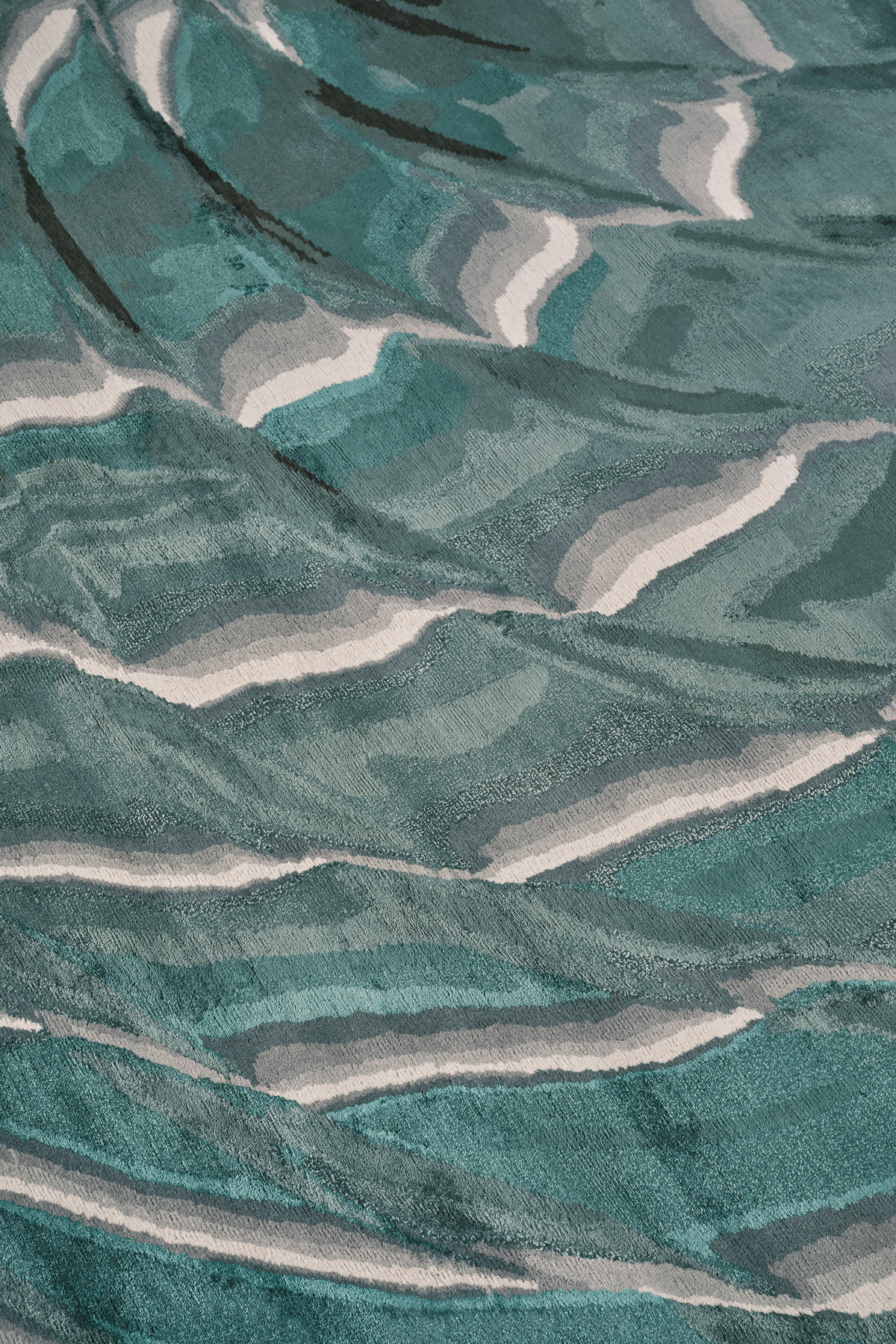 River by Chihuly - closeup image