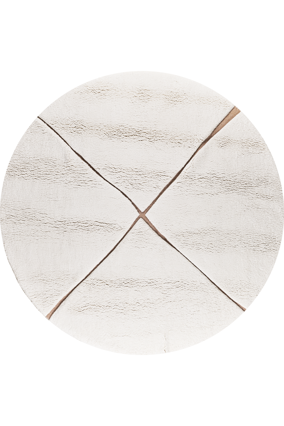Deep Pile Merino Aspen Round - flatshot