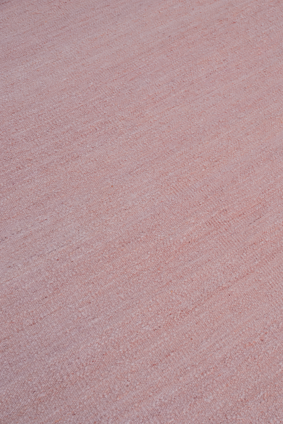 Flatweave Handcarded Wool Stucco - closeup