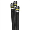  Fragola Performance Systems 873004 1/4 BLACK PUSH LOK 3 FEET 