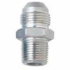  Fragola Performance Systems 481666-CL #6 X 3/8  MPT, STRAIGHT ADAPTER  CLEAR 