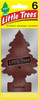  Little Trees U6P-60290-72PACK-6CTS Leather Scented Hanging Air Freshener for Car & Home 72 Pack! 
