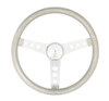 Grant Steering Wheel Mtl Flake Silver /Spoke Chrm 15