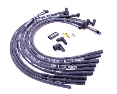 MOROSO Moroso Ultra 40 Plug Wire Set - Black 73819 