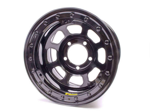 BASSETT Bassett 15 X 8.75 B/L Black 5X5 4In Bs D-Hole 59D54lk 