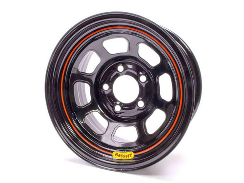 BASSETT Bassett 15X8 5X4.5 Black Spun 58Sf4 