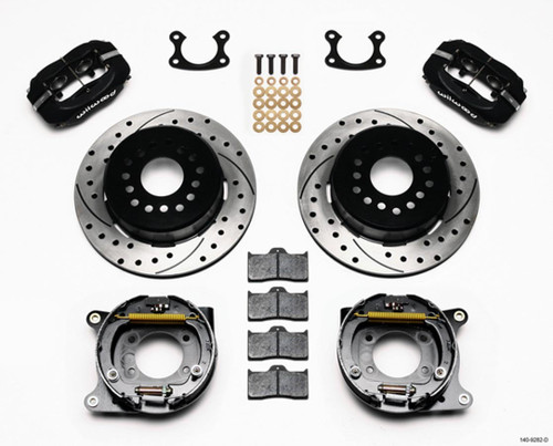 WILWOOD Wilwood P/S Park Brake Kit Small Ford 2.50In 140-9282-D 