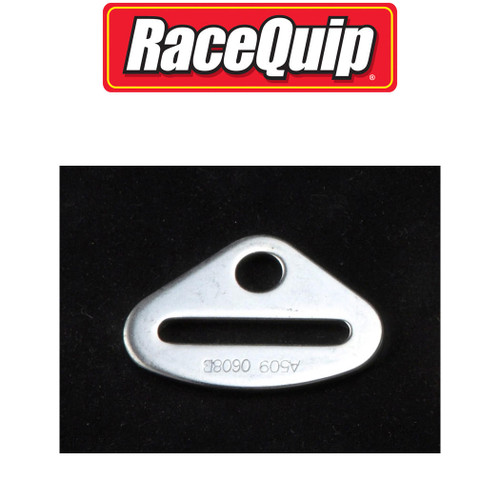 RaceQuip Racequip Delta Style Short Bolt On End Seat Belt Mounting Hardware Fits 2 Or 3 Inch Belts Forged Steel Sold Each 