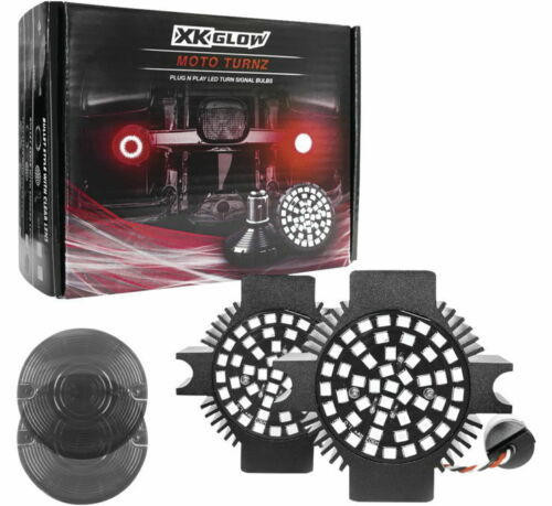 XKGlow Xkglow Xk1156f-R-S Flat Style Rear Led Turn Signals W Smoke Lenses 