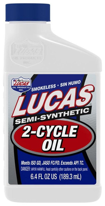  Lucas Oil Semi-Synthetic 2-Cycle Oil - 6.4Oz 