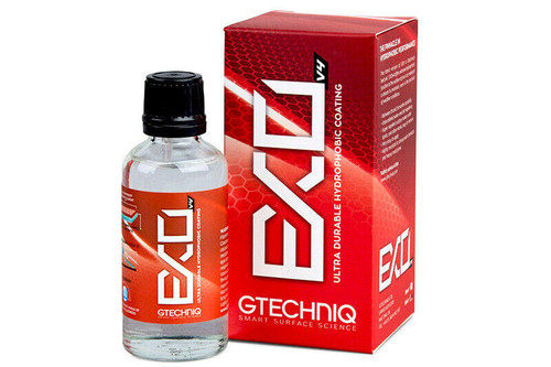  Gtechniq Exo V4 Ultra Hydrophobic Glossy Slick Surface Ceramic Coating - (50Ml) 