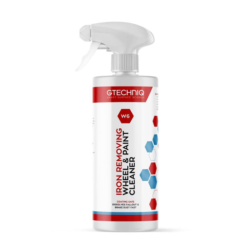 Gtechniq W6 Iron And General Fallout Remover Wax And Coating Safe - (500Ml)