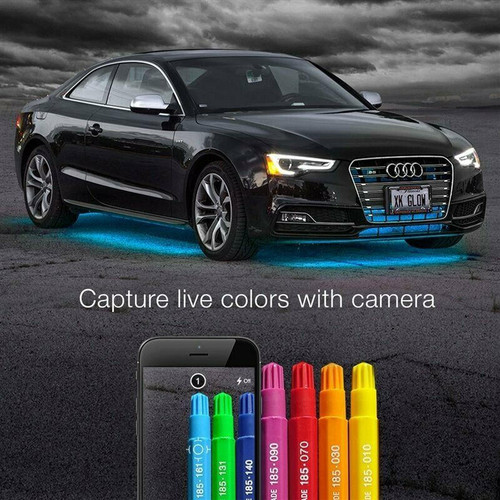 XKGlow Xkglow Ks-Car-Mini 9" Xkchrome Bluetooth App Control Interior Led Accent Kit  XKGlow Xkglow Ks-Car-Mini 9" Xkchrome Bluetooth App Control Interior Led Accent Kit