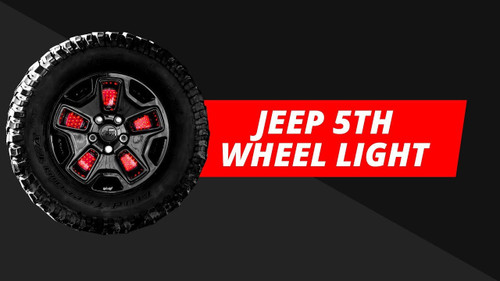 XKGlow Xkglow Xk041019 For Jeep 5Th Wheel Light With Sequential Turn Brake Reverse  XKGlow Xkglow Xk041019 For Jeep 5Th Wheel Light With Sequential Turn Brake Reverse