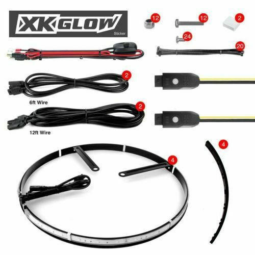 XKGlow Xk Glow Xk-Wheel-Kit-Ad Led Wheel Ring Lights, 15"-18" - Adjustable For 4 Wheels  XKGlow Xk Glow Xk-Wheel-Kit-Ad Led Wheel Ring Lights, 15"-18" - Adjustable For 4 Wheels