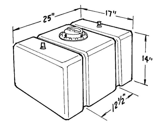  JAZ 22-Gallon C/T Fuel Cell 200-222-01 