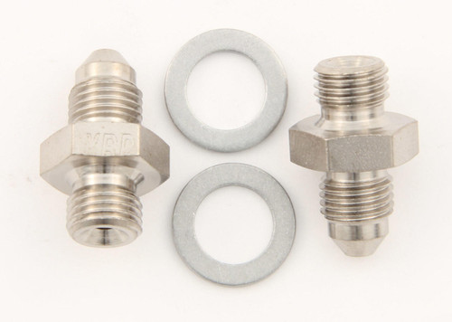 XRP-XTREME RACING PROD. Xrp-Xtreme Racing Prod. 3/8-24 To #3 Stl Crush Washer Seal Adapter (Pr) 402733 
