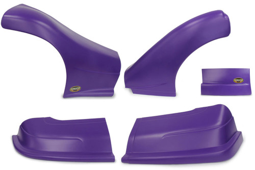 DOMINATOR RACING PRODUCTS Dominator Racing Products 2300-PU Dominator Late Model Nose Kit Purple 