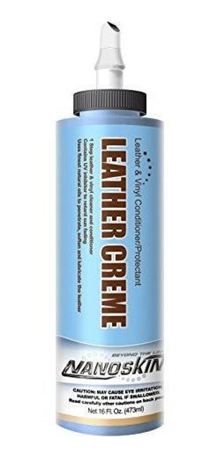 Nanoskin NanoSkin NA-LCE16 LEATHER CREME Leather & Vinyl Conditioner/Protectant - 16oz 