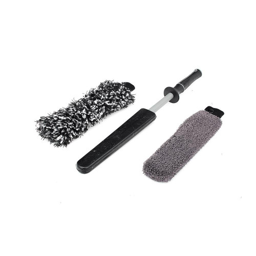  The Rag Company DF-BRUSH-WHEEL-KIT WHEEL BRUSH KIT WITH INTERCHANGEABLE COVERS 