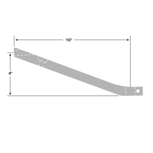 Joes Racing Products JOES Racing Products 25938 MICRO SPRINT RIGHT REAR TORSION BAR ARM 4" OFFSET  Joes Racing Products JOES Racing Products 25938 MICRO SPRINT RIGHT REAR TORSION BAR ARM 4" OFFSET