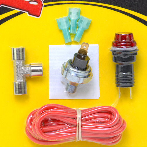 Longacre Gagelites Warning Light Kit - 20Psi 1/8 Npt Oil Pressure