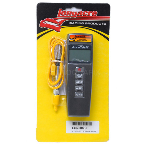  Longacre Racing 50635 AccuTech Economy RACING TIRE Digital Pyrometer 