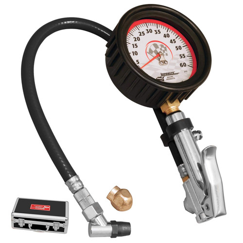 Longacre 52007 Magnum 3 ½" GID Quick Fill Tire Gauge 0-60 psi
