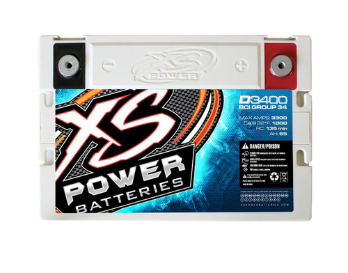 XS Power Battery Xs Power Battery Xs Power Agm Battery 12 Volt 1000A Ca 