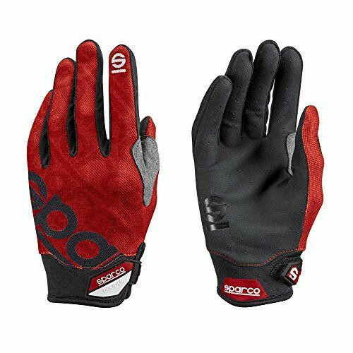 Sparco SPARCO 002093RS1S Sparco GLOVE MECA 3 SML RED 