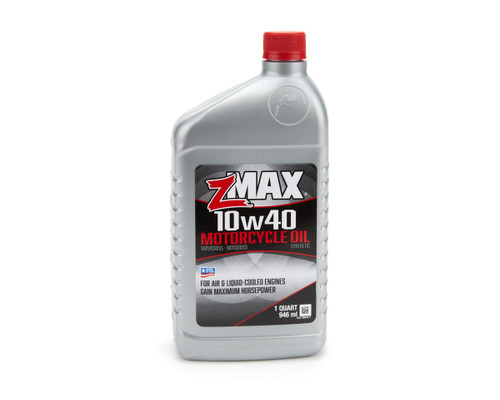 Zmax Motorcycle Oil 10W40 32Oz. Bottle
