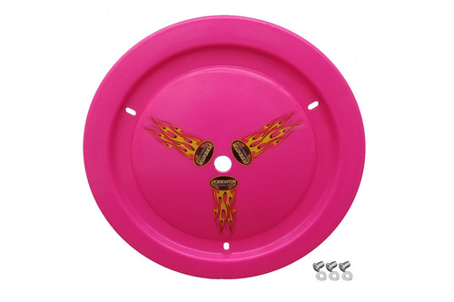 Dominator Racing Products Wheel Cover Dzus-On Pink 1012-D-Pk