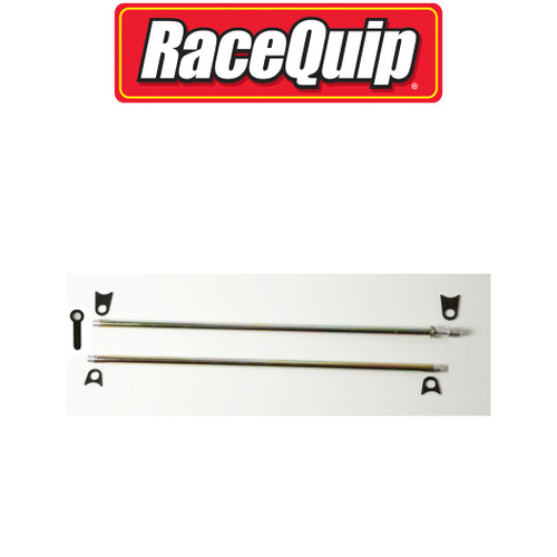 Racequip 26.5" Round Top X 25.5" Round Bottom Window Net Mounting Kit