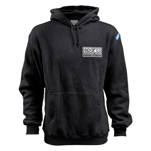 Sparco Sparco Swtshrt Hooded Heritage Blk Xl