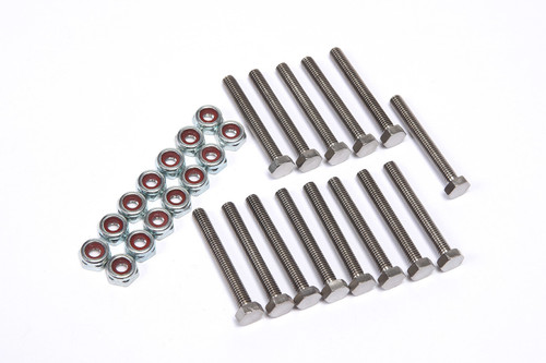 Ti22 Performance Bumper Bolt Kit Titanium