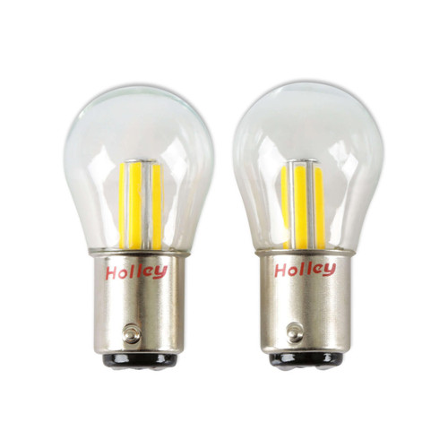  Retrobright HLED20 1157  LED Bulbs Amber Pair 