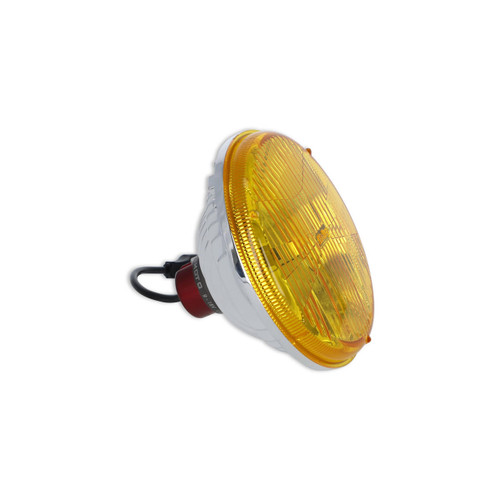 Retrobright 7" Led Headlight - 5700K Yellow Lens (Sold Individually)   Retrobright 7" Led Headlight - 5700K Yellow Lens (Sold Individually)