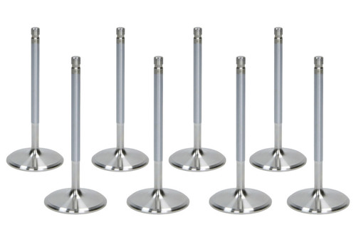 AIR FLOW RESEARCH Air Flow Research 7256-8 2.100 Intake Valves 8pk 8mm x 5.000 OAL 