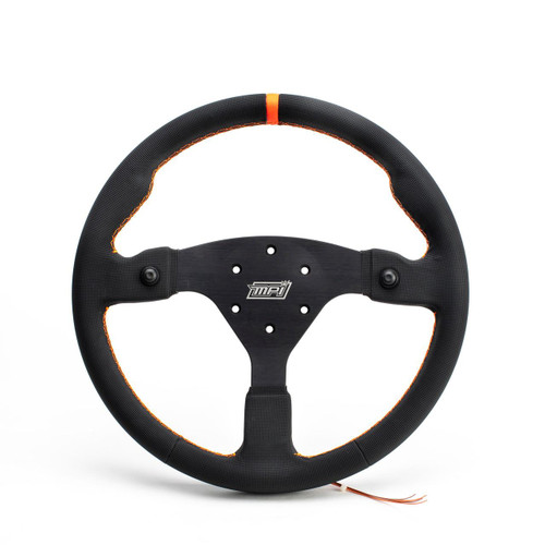  MPI 14" 6-Bolt Off-Road Steering Wheel - 2X Ip67 Push Buttons 