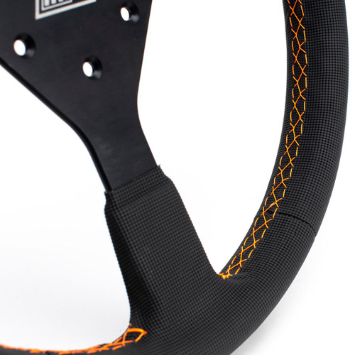  MPI 14" 6-Bolt Off-Road Steering Wheel - 2X Ip67 Push Buttons 