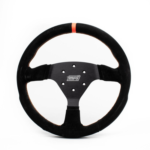  MPI 14" 6-Bolt Track Day Suede Steering Wheel 