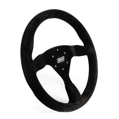 MPI USA Mpi Usa MPI-F2-14-B Track Day Steering Wheel 14in Full Black Flat 