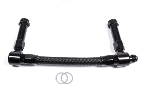 RUSSELL Russell 8An Carb Fuel Line Kit 4150 Dual Inlet 