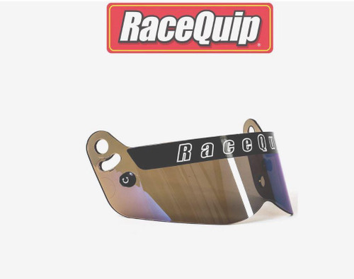 RaceQuip Racequip Blue Irridium Helmet Face Shield Fits Vesta Model Helmet 