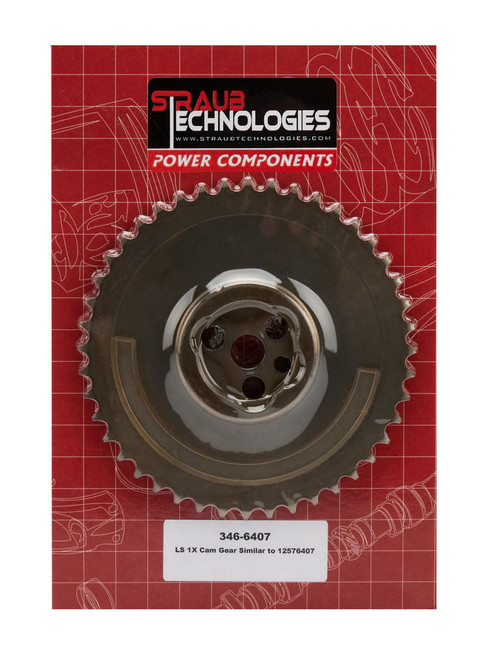  Straub Technologies Inc. 346-6407 Timing Gear Set - GM LS 1 Pole 3-Bolt 24X Reluct 