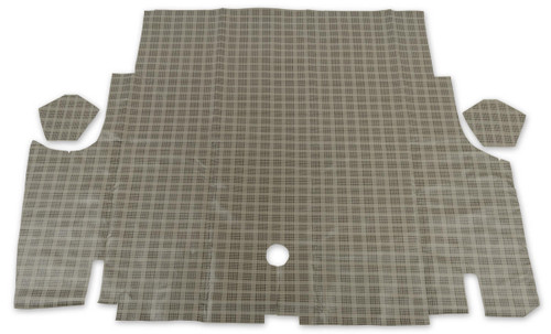 DRAKE AUTOMOTIVE GROUP Drake Automotive Group TM-FM-CPCV-65P 65-66 Mustang Trunk Mat Plaid 